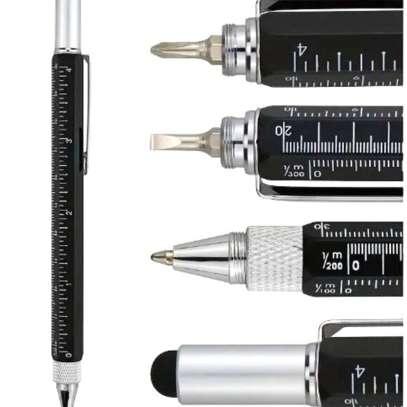 A532-NEW 1PC  6-in-1 Multitool Pen Construction Tool -Great Gift! - Picture 1 of 4
